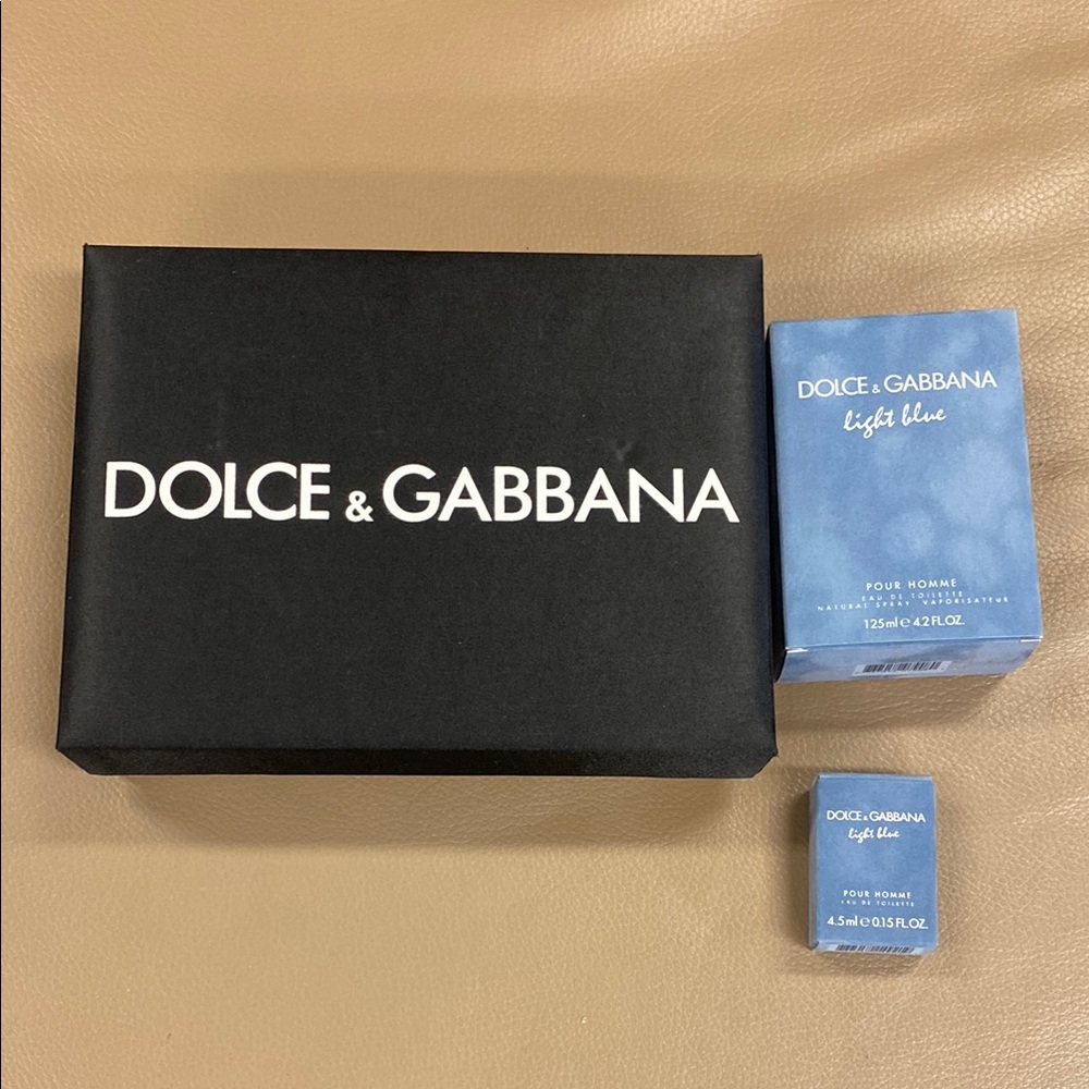 Dolce & Gabbana & Light Blue Empty Boxes - Set of 3